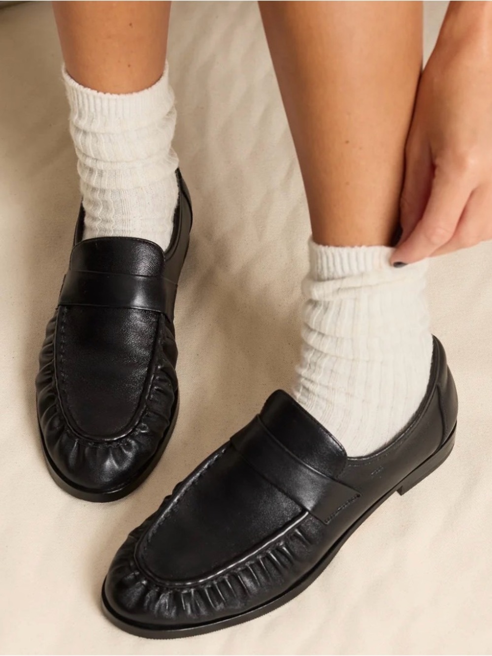 Bared Footwear | NWOB Chauna loafers in Black Leather - Size 37